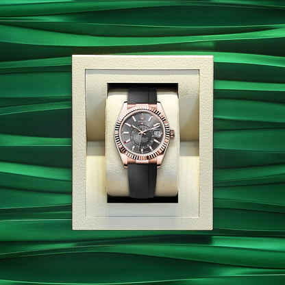 Sky-Dweller, 42mm, 18k Everose Gold, Ref# 336235-0004