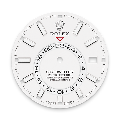 Sky-Dweller, 42mm, 18k White Gold, Ref# 336239-0003
