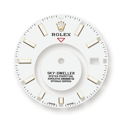 Sky-Dweller 42mm, 18k Yellow Gold, Oysterflex Ref# 326238-0006