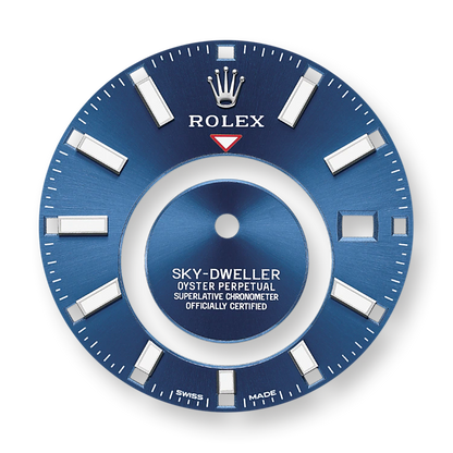 Sky-Dweller 42mm, Oystersteel and 18k White Gold, Ref# 326934-0004