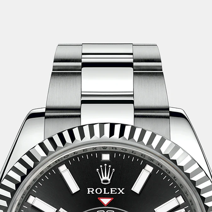 Sky-Dweller 42mm, Oystersteel and 18k White Gold, Ref# 326934-0005
