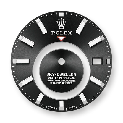 Sky-Dweller 42mm, Oystersteel and 18k White Gold, Ref# 326934-0005