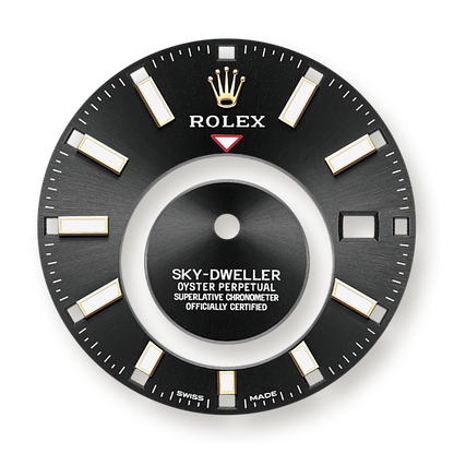 Sky-Dweller 42mm, Oystersteel and 18k Yellow Gold, Ref# 326933-0002