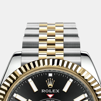 Sky-Dweller 42mm, Oystersteel and 18k Yellow Gold, Ref# 326933-0005