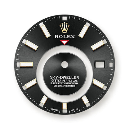 Sky-Dweller 42mm, Oystersteel and 18k Yellow Gold, Ref# 326933-0005