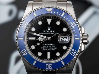 Submariner M126619LB-0003 Oyster, 41 mm, white gold