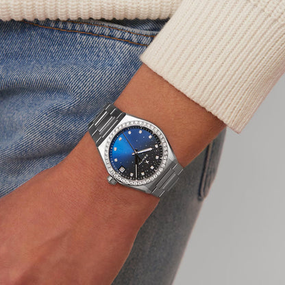 Zenith Defy Midnight Blue Diamond Bezel – 16.9200.670/01.MI001
