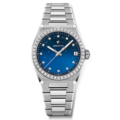 Zenith Defy Midnight Blue Diamond Bezel – 16.9200.670/01.MI001